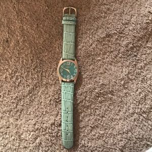 Gossip leather banded watch